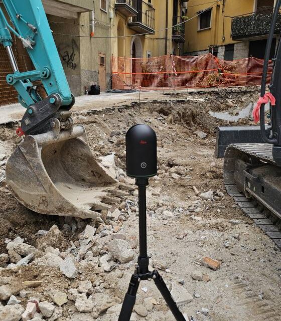 Rilievi ad alta precisione con Laser Scanner Leica